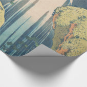 Papier Cadeau Hokusai Amida Cascade Japon (Coin)