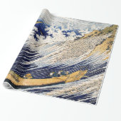 Papier Cadeau Hokusai - Choshi en Shimosha (Déroulé)