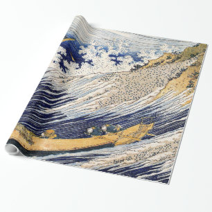 Papier Cadeau Hokusai - Choshi en Shimosha