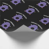 Papier Cadeau Holey Moley Funny Mole Pun Dark BG (Coin)