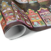 Papier Cadeau Holiday Amsterdam (Coin rond)