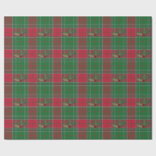 Papier Cadeau Holiday Holly