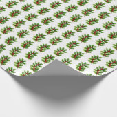 Papier Cadeau Holly & Berries (Coin)