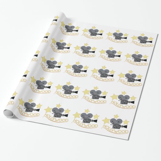 Papier Cadeau Hollywood (Déroulé)