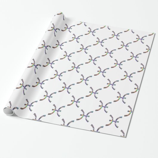 Papier Cadeau hologramme (Déroulé)