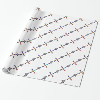 Papier Cadeau hologramme Sagittarius