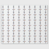 Papier Cadeau hologramme Sagittarius (Plat)