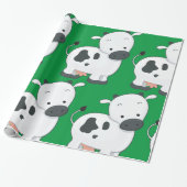 Papier Cadeau Holstein Calf (Déroulé)