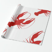 Papier Cadeau homard (Déroulé)