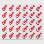 Papier Cadeau Homard (Plat)