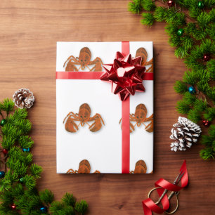 Papier Cadeau Homard Maritime
