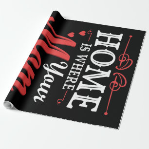Papier Cadeau Home Is Where Your Mama Is