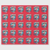 Papier Cadeau Home Run Boy Baseball Anniversaire Bash (Plat)