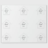 Papier Cadeau Home Sweet Home (Plat)
