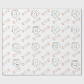 Papier Cadeau Home Sweet Home (Plat)