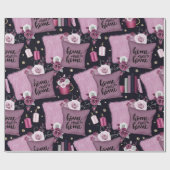 Papier Cadeau Home Sweet Home Motif (Plat)