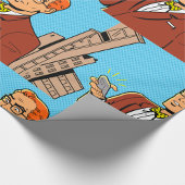 Papier Cadeau Homme Comique Avec Cellulaire