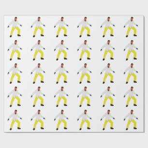 Papier Cadeau Homme mystérieux regarde