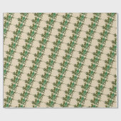 Papier Cadeau Hommes d'action de l'Armée verte (Plat)