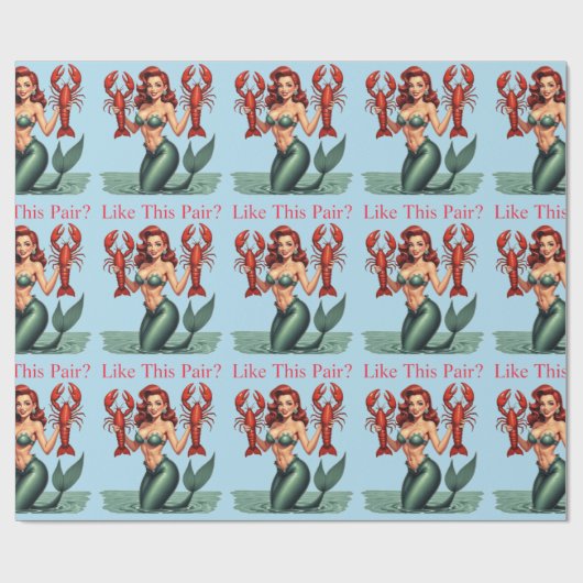 Papier Cadeau Hommes de ménage Thunder_Cove (Plat)