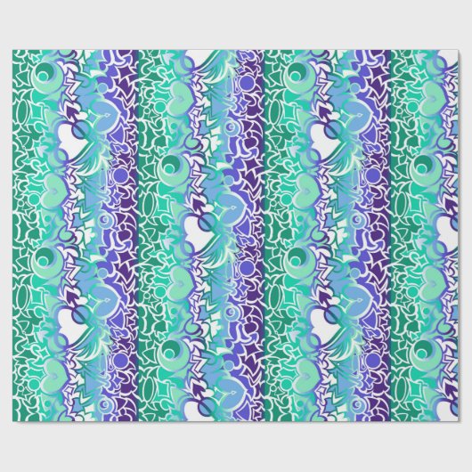 Papier Cadeau Hommes gays MLM Pride Squigilate (Plat)