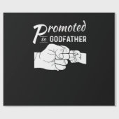Papier Cadeau Hommes Promus À Godfather Uncle Fête des pères Cad (Plat)