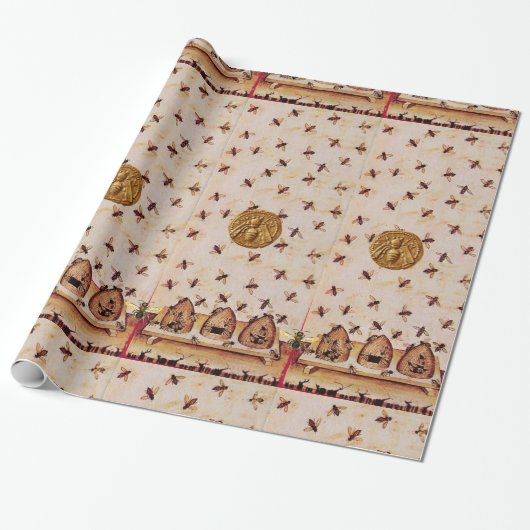 PAPIER CADEAU HONEY BEE, MAINTIEN DE L'OEUVRE - FOURNITURES DE M (Déroulé)