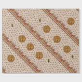 PAPIER CADEAU HONEY BEE, MAINTIEN DE L'OEUVRE - FOURNITURES DE M (Plat)