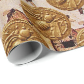 PAPIER CADEAU HONEY BEE, MAINTIEN DES OEUVRES - FOURNITURES DE M (Coin rond)