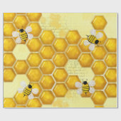 Papier Cadeau Honey Comb 3D Whimsey (Plat)