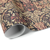 Papier Cadeau Honeysuckle, un design William Morris, (Coin rond)