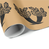 Papier Cadeau Honjo radish (Coin rond)