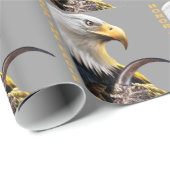 Papier Cadeau Honorez les cadeaux et l'habillement de griffe (Coin rond)