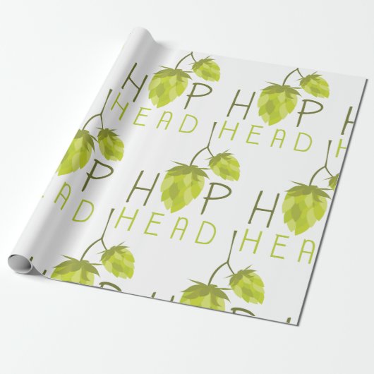 Papier Cadeau Hop Head (Déroulé)