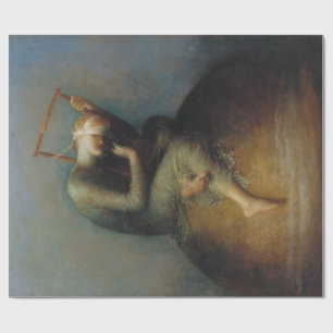 Papier Cadeau Hope (par George Frederick Watts)