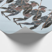 Papier Cadeau Hoplites du grec ancien de panoplie sur le (Coin)