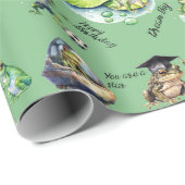 Papier Cadeau Hoppy Birthday (Coin rond)