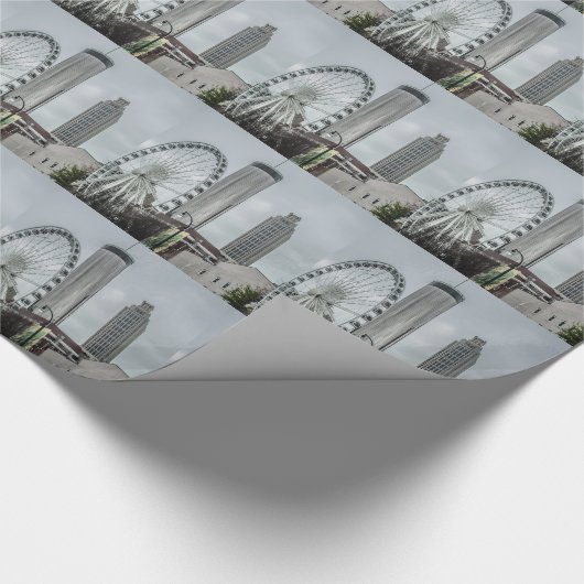Papier Cadeau Horizon d'Atlanta la Géorgie (Coin)