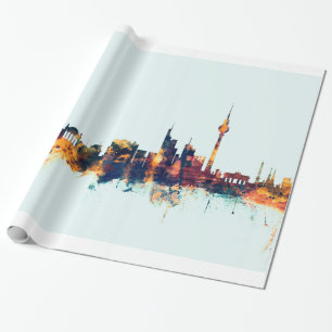 Papier Cadeau Horizon de Berlin Allemagne
