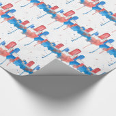 Papier Cadeau Horizon de Boston (Coin)