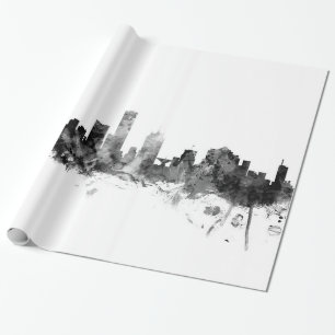 Papier Cadeau Horizon de Milwaukee le Wisconsin