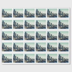 Papier Cadeau Horizon de Seattle