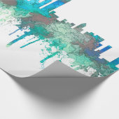 Papier Cadeau Horizon-SG-Jungle de Chicago l'Illinois (Coin)