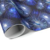 Papier Cadeau Horloge #2 (Coin rond)