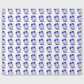 Papier Cadeau Horloge d'alarme sonore (Plat)