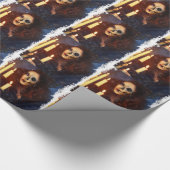 Papier Cadeau Horreur déplaisante de phénomène de bougie de (Coin)