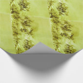 Papier Cadeau HORSES GRAZER, Olive Green antique (Coin)