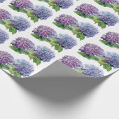 Papier Cadeau Hortensias bleus (Coin)
