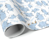 Papier Cadeau Horton Hears A Who Monkey Pattern (Coin rond)