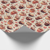 Papier Cadeau Hot Coco  (Coin)